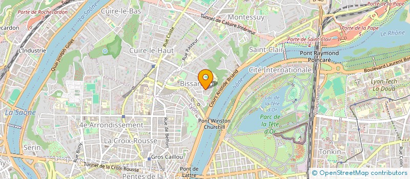 localisation de l'entreprise NORSET  CALUIRE-ET-CUIRE