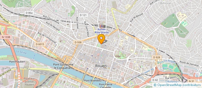 localisation de l'entreprise NORSHOWROM à ROUEN