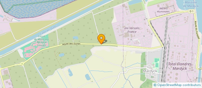 localisation de l'entreprise NORSO P E  LOON-PLAGE