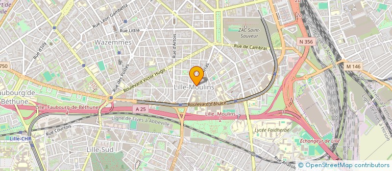 localisation de l'entreprise NORSOGEPRESS à LILLE
