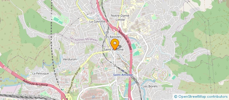 localisation de l'entreprise NORSUD IMMOBILIER à MARSEILLE