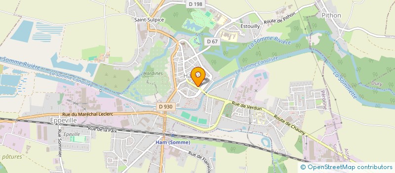 localisation de l'entreprise NORSUN  CROIX-MOLIGNEAUX