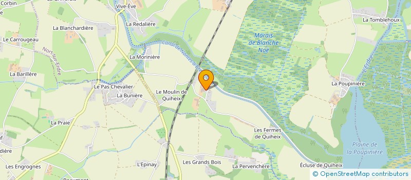 localisation de l'entreprise NORT CONSEILS  NORT-SUR-ERDRE