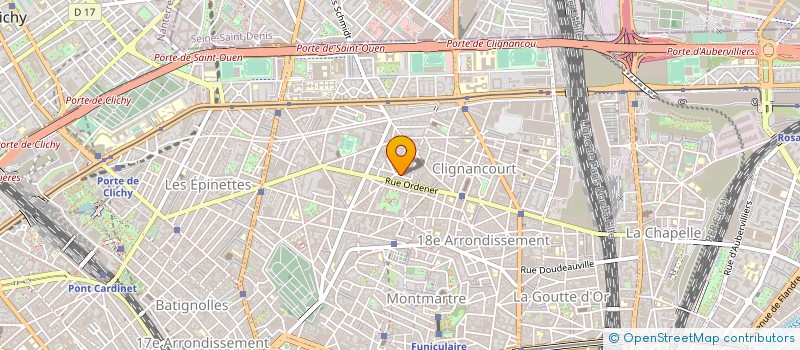 localisation de l'entreprise NORTE DISTRIBUTION à PARIS