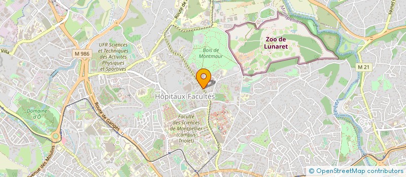 localisation de l'entreprise NORTES à MONTPELLIER