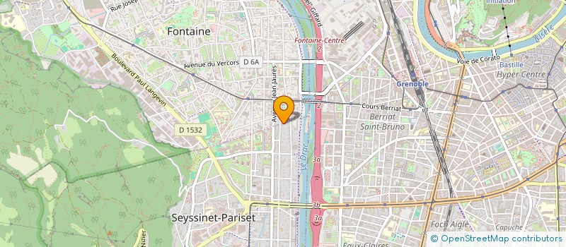 localisation de l'entreprise NORTH 38  SEYSSINET-PARISET