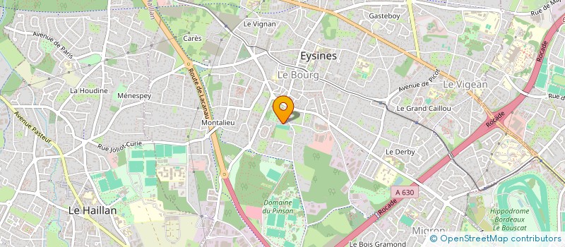 localisation de l'entreprise NORTH AND SOUTH FINE WINES à EYSINES