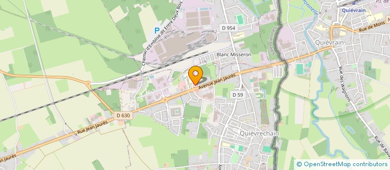 localisation de l'entreprise NORTH CAPITAL INVEST  QUIEVRECHAIN