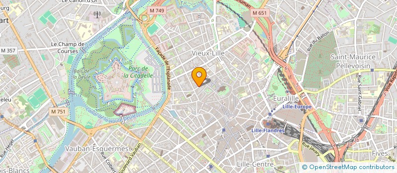 localisation de l'entreprise NORTH CODE à LILLE