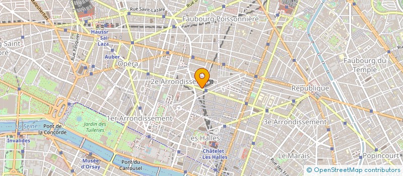 localisation de l'entreprise NORTH COMMUNICATION  PARIS