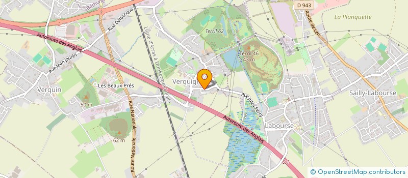 localisation de l'entreprise NORTH DEVILS 1999  VERQUIGNEUL