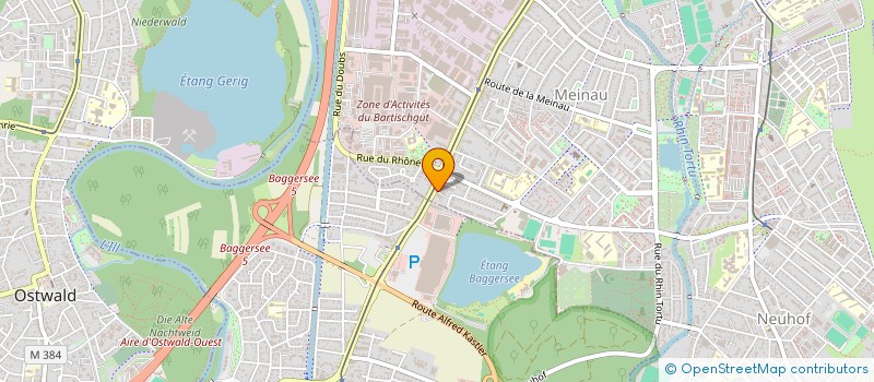 localisation de l'entreprise NORTH ENERGIE à STRASBOURG