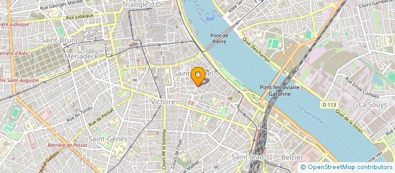 localisation de l'entreprise NORTH EUROPA TOURS à BORDEAUX