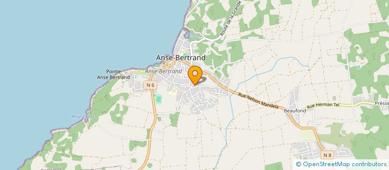 localisation de l'entreprise NORTH INNOVATION à ANSE-BERTRAND