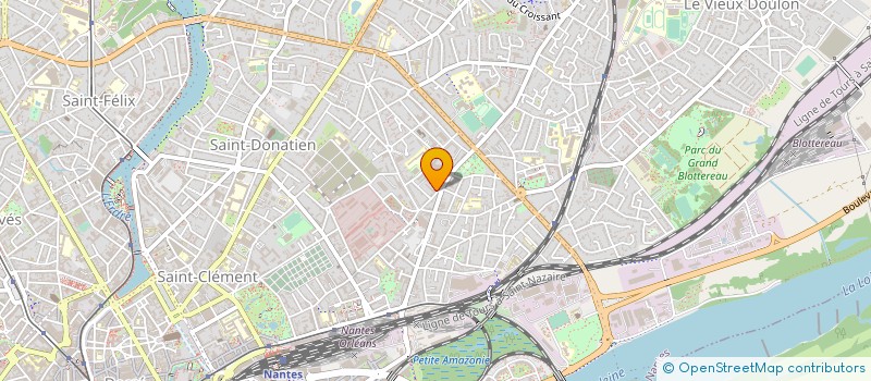 localisation de l'entreprise NORTH LETOU TEVY à NANTES