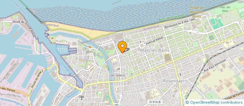 localisation de l'entreprise NORTH PADDLING à DUNKERQUE