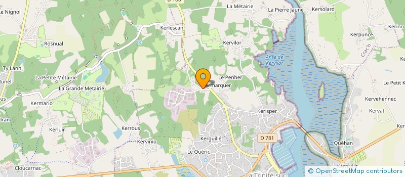 localisation de l'entreprise NORTH SAILS FRANCE à LA TRINITE-SUR-MER