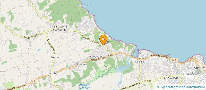 localisation de l'entreprise NORTH SHORE à LE MOULE