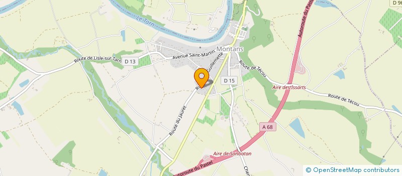 localisation de l'entreprise NORTH'TRADE CONSULTING à LISLE-SUR-TARN