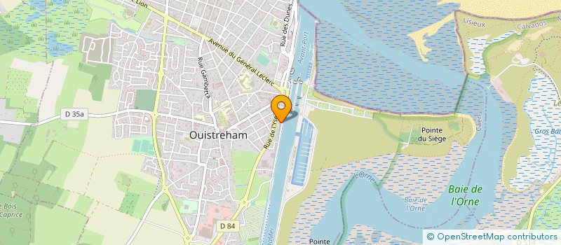 localisation de l'entreprise NORTH WEST EXPERTISES MARITIMES à OUISTREHAM