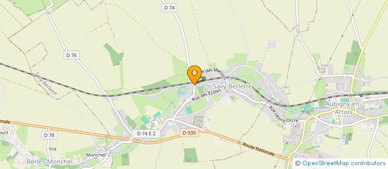 localisation de l'entreprise NORTH WIND AIRSOFT (NWA)  SAVY-BERLETTE