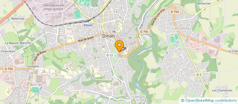 localisation de l'entreprise NORTHCOMBE à DINAN