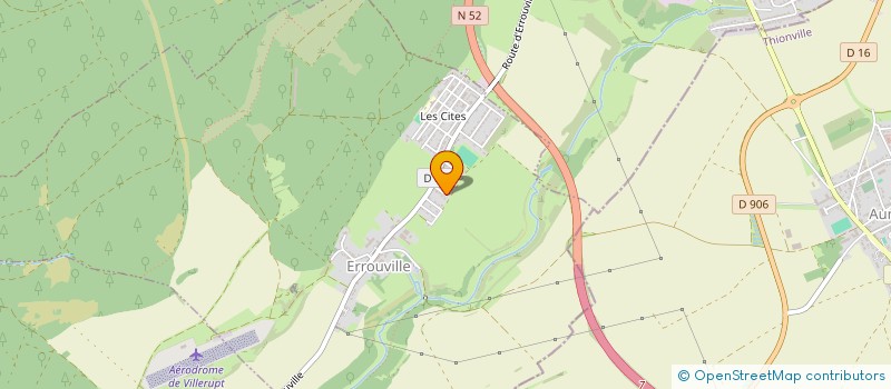 localisation de l'entreprise NORTHERN BIKERS  ERROUVILLE