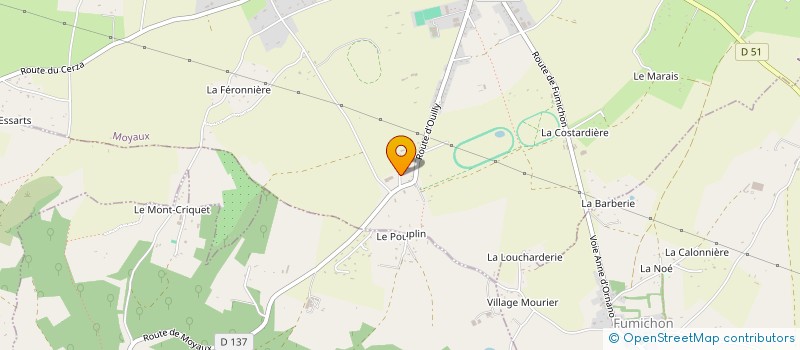 localisation de l'entreprise NORTHMEN'S CARS  MOYAUX