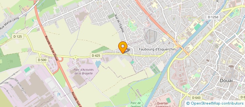 localisation de l'entreprise NORTHODONTAL  CUINCY