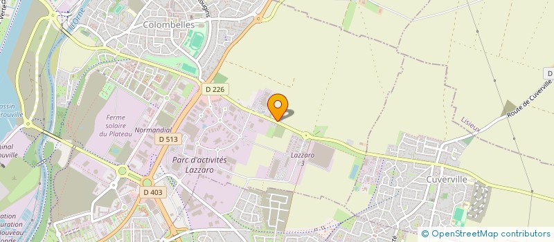 localisation de l'entreprise NORTHSHORE PRODUCTION  COLOMBELLES