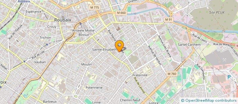 localisation de l'entreprise NORTHSIDE RENT  ROUBAIX