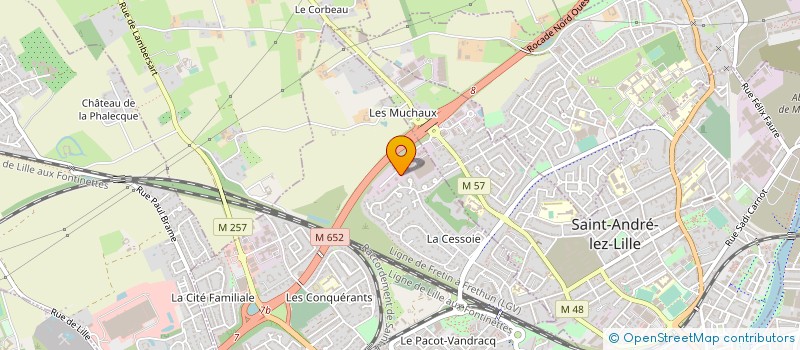 localisation de l'entreprise NORTHWALLS ADMINISTRATION à LAMBERSART