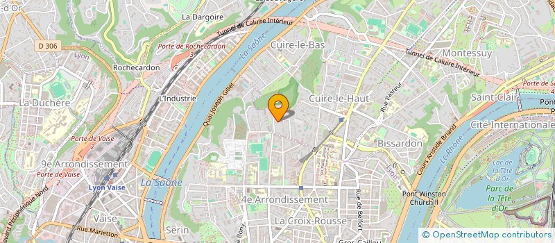 localisation de l'entreprise NORTHWOOD  CALUIRE-ET-CUIRE