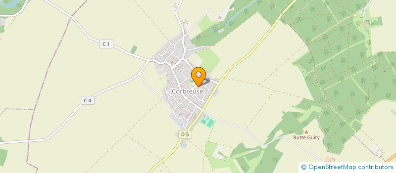 localisation de l'entreprise NORTIA CONSULT  CORBREUSE