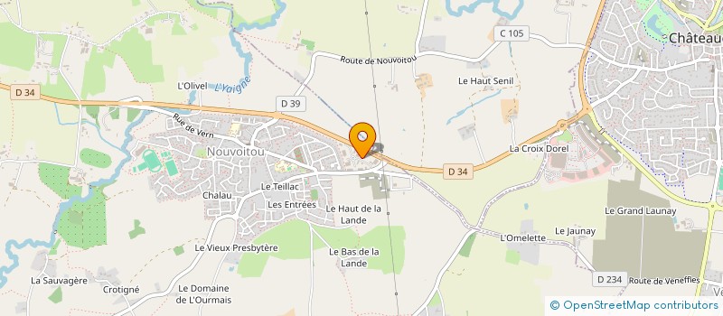 localisation de l'entreprise NORTON'S  NOUVOITOU