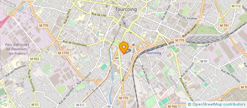 localisation de l'entreprise NORTONE  TOURCOING