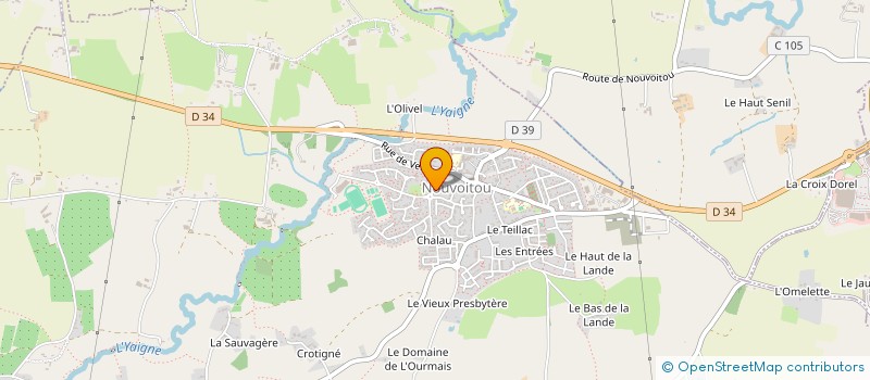 localisation de l'entreprise NORTONS EVENEMENTIEL  NOUVOITOU