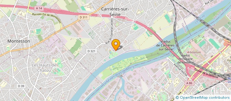 localisation de l'entreprise NORTY à CARRIERES-SUR-SEINE