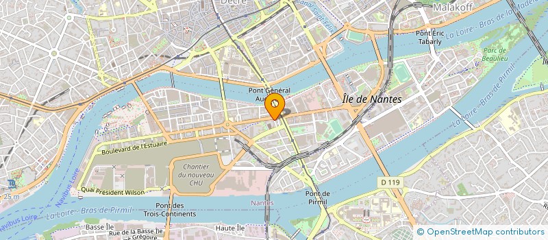 localisation de l'entreprise NORTY à NANTES