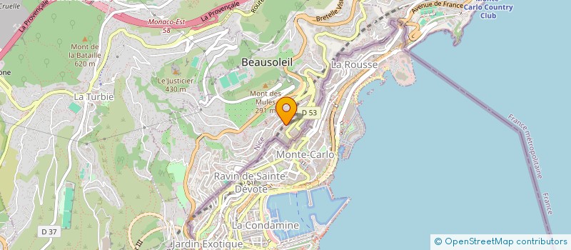 localisation de l'entreprise NORUA  BEAUSOLEIL