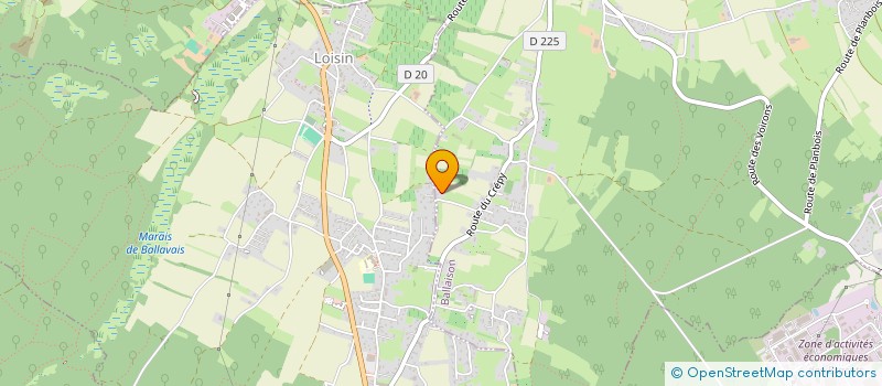 localisation de l'entreprise NORVAD  BALLAISON