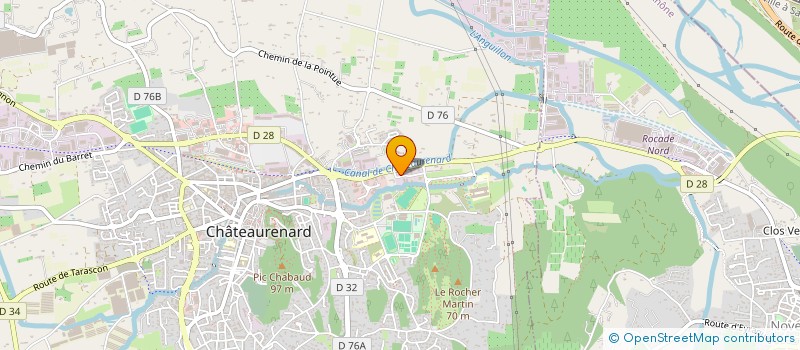 localisation de l'entreprise NORVATRANS à CHATEAURENARD