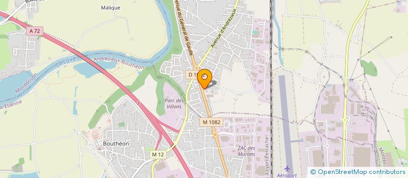 localisation de l'entreprise NORVENIR  VEAUCHE