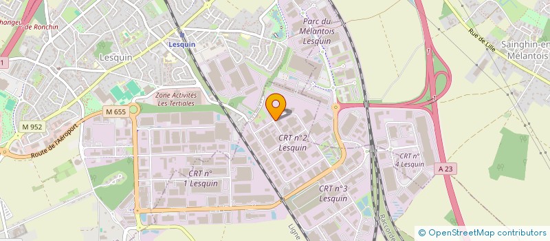 localisation de l'entreprise NORVIA à FRETIN