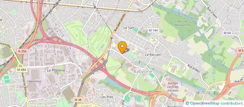 localisation de l'entreprise NORVTC  VILLENEUVE-D'ASCQ