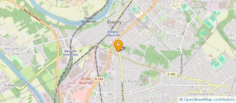 localisation de l'entreprise NORVY INVESTISSEMENT  ERAGNY-SUR-OISE