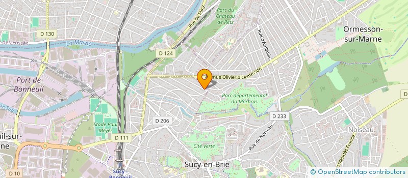 localisation de l'entreprise NORWELL à SUCY-EN-BRIE