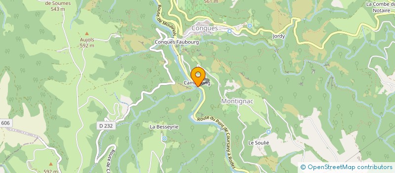 localisation de l'entreprise NORWEST à CONQUES-EN-ROUERGUE