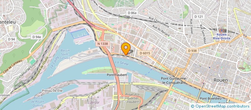 localisation de l'entreprise NORWIN à ROUEN