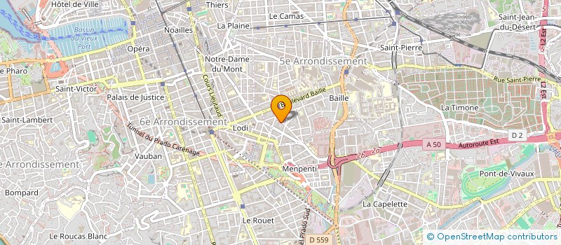 localisation de l'entreprise NORWISS TRANSPORT à MARSEILLE